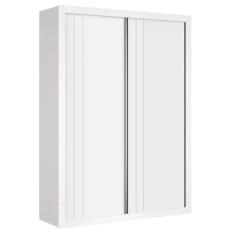 Guarda Roupa Infantil Prince 2 Portas de Correr - Reller Móveis Branco Fosco