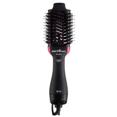 Escova Secadora Britânia Bec02pr Cabo Giratório Bivolt 1300w Preto E Rosa