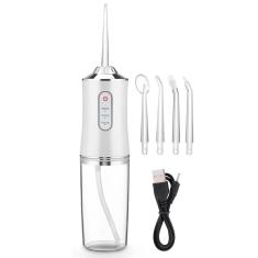 Irrigador Oral Jato D'água Higiene Bucal Sem Fio Cor:branco