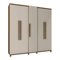 Roupeiro 5 Portas Arezzo Cinamomo Off White
