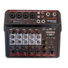 Mesa De Som 6 Canais Mc6Bt Interface Soundvoice