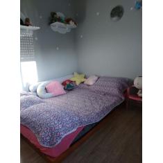 Cama Casal Montessoriana Penafort 138x188x12 Cor Imbuia