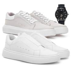 2 Tenis Casual Masculino Sneaker Oversize com Ajuste em Elastico Premi