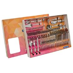 Faqueiro inox 100 peças laguna - 66906/853 - tramontina