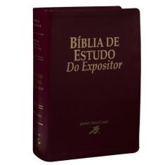 Bíblia de Estudo do Expositor - Vinho - SBB