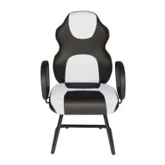 Cadeira Gamer Interlocutor Linha Gamer Racing Branco - Design Office M
