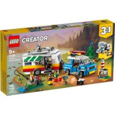 Lego 31108 Creator 3 Em 1 - Férias Em Família No Trailer  766 Peças