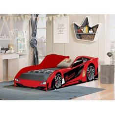 Cama Infantil Carro Vermelho