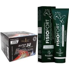 Kit Super Gel 30 Ervas 250G + Pomada Fisiofort 150G - Bio Instinto