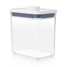 Pote Hermético Oxo Pop Retangular - 1,6 Litros, Transparente