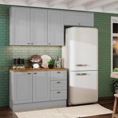 Cozinha Compacta 6 Portas 3 Gavetas Emily - Espresso Móveis