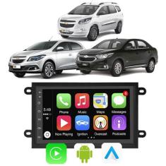 Kit Multimidia Android 7 Polegadas Onix 2013 a 2019 Carplay + Câmera -