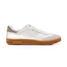 Tênis Casual Feminino  Bottero Em Couro Sneakers - Branco-Feminino