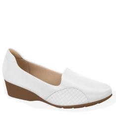 Sapato Feminino Salto Baixo Modare 7014.229 - Branco - 36, Branco, 36