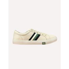 Tênis Calvin Klein Jeans Masculino Lona Rubber Off-White-Masculino