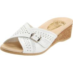 Worishofer Sandália feminina 251, Branco, 37 EU (US Women's 7 M)
