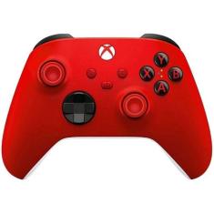 Controle Para Pc Xbox One E Series Xs Sem Fio - Pulse Red Microsoft Ve