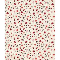 Tecido patchwork am-2594 estampado flores 5599 dohler 100x150cm - Dolh