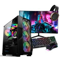 PC Gamer Completo Ryzen 5 4600G, 16GB DDR4, SSD 480GB, 400W 80 Plus, DAI8ETZJ-E