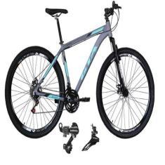 Bicicleta Aro 29 Gta Start  Cinza Verde  21v Câmbios Shimanos 
