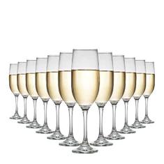 Ruvolo, Kit de Taça One, Taça de Vidro para Champagne 12 pcs 200ml