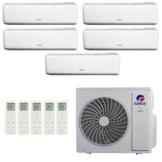 Ar-Condicionado Multi Split Inverter R-32 Gree 42.000 (4x Evap hw 9.000 + 1x Evap hw 18.000) Quente/Frio 220V