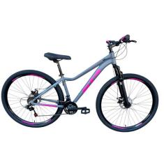 Bicicleta Feminina Aro 29 Gta Start Alumínio 27v K7 Freio a Disco Mecâ
