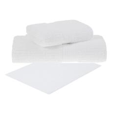 Toalha de Banho Gigante + Rosto + Piso 3 Pçs Buddemeyer Branco