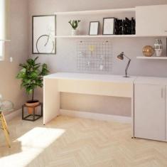 Escrivaninha Mesa Escritório 130cmx47cm 25mm - Bramov Móveis