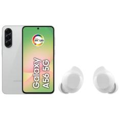 Smartphone Samsung Galaxy A56 256GB 5G 8GB RAM  - Cinza + Fone de Ouvi