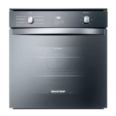 Forno Elétrico de Embutir Brastemp BOC84AR 84L com Convecção Grill Timer Luz Interna Painel Touch 220V