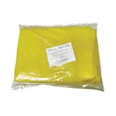 Saco de Lixo Econômico 60L Amarelo 58x76cm 0,004 PT 100 UN Poliplast