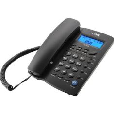 Telefone De Mesa Com Identificador De Chamadas E Viva-Voz T