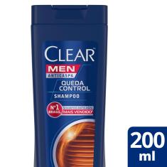 Shampoo Anticaspa Clear Men Queda Control com 200ml 200ml