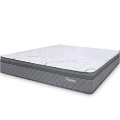 Colchão Queen Espuma D45 Extra Firme Antialérgico Certificado 158x198x24cm BF Colchões