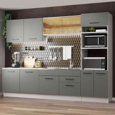 Cozinha Completa Madesa Agata 310001 Com Arm rio E Balc o (se