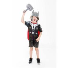 Fantasia Thor Ragnarok Infantil Com Mascara E Martelo - Fantasia Brás,