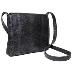 Bolsa Feminina Pequena Couro Legitimo Bolsinha Transversal Alça Regulá