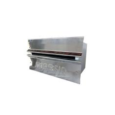 Caixa Correio Galvinox Fundo Chapa Frente Inox 15x25x12cm - Brassol