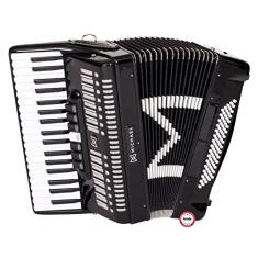 Acordeon 80 Baixos ACM8007 Preto Sólido MICHAEL