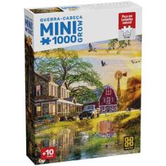Mini Quebra-cabeça 1000 peças Vida na Fazenda - Grow