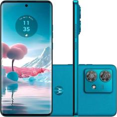 Smartphone Motorola Edge 40 Neo 256GB 5G 8GB RAM 6,55" Câmera Dupla + Selfie 32MP Dual Chip Caneel Bay