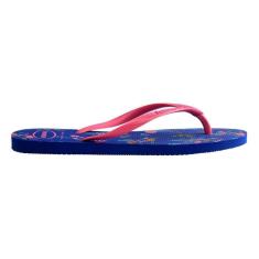 Chinelo Havaianas Slim Romance Azul Naval-Feminino