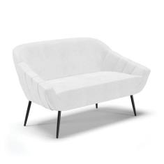 Namoradeira 02 Lugares Giovanas Corano Pés Palito de Ferro D03 - D'Ros