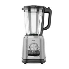 Liquidificador Wap Jarra de Vidro 2L Preto e Cinza 900W WB2000 127V FW010340