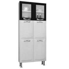 Paneleiro Duplo com 2 Vidros Premium Itatiaia IPLDV-80