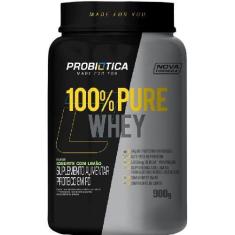 Suplemento Em Pó 100% Pure Whey Protein Probiotica 900G