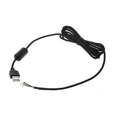 DAGIJIRD Tapetes de Patins para Pés de Rato + Cabo de Substituição para Logitech G500 G500s Acessórios de Mouse