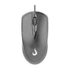 Mouse Rise Mode OF 01 USB, 3200 DPI, Preto - RM-MO-01-FB