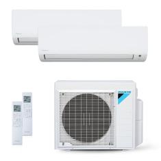 Ar-Condicionado Multi Split Inverter 18000 BTUs Daikin Quente e Frio (2 Evap. HW 9000) 220V